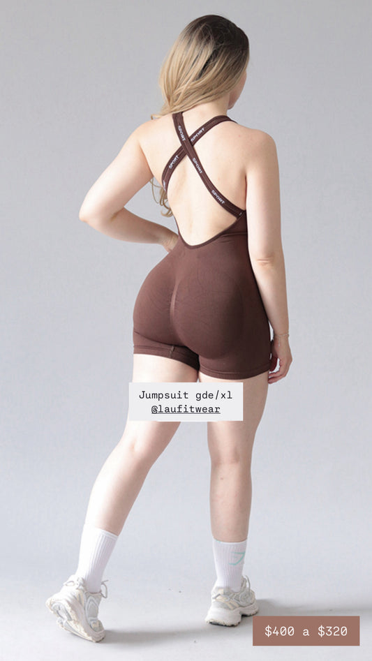 Jumpsuit con ligero push