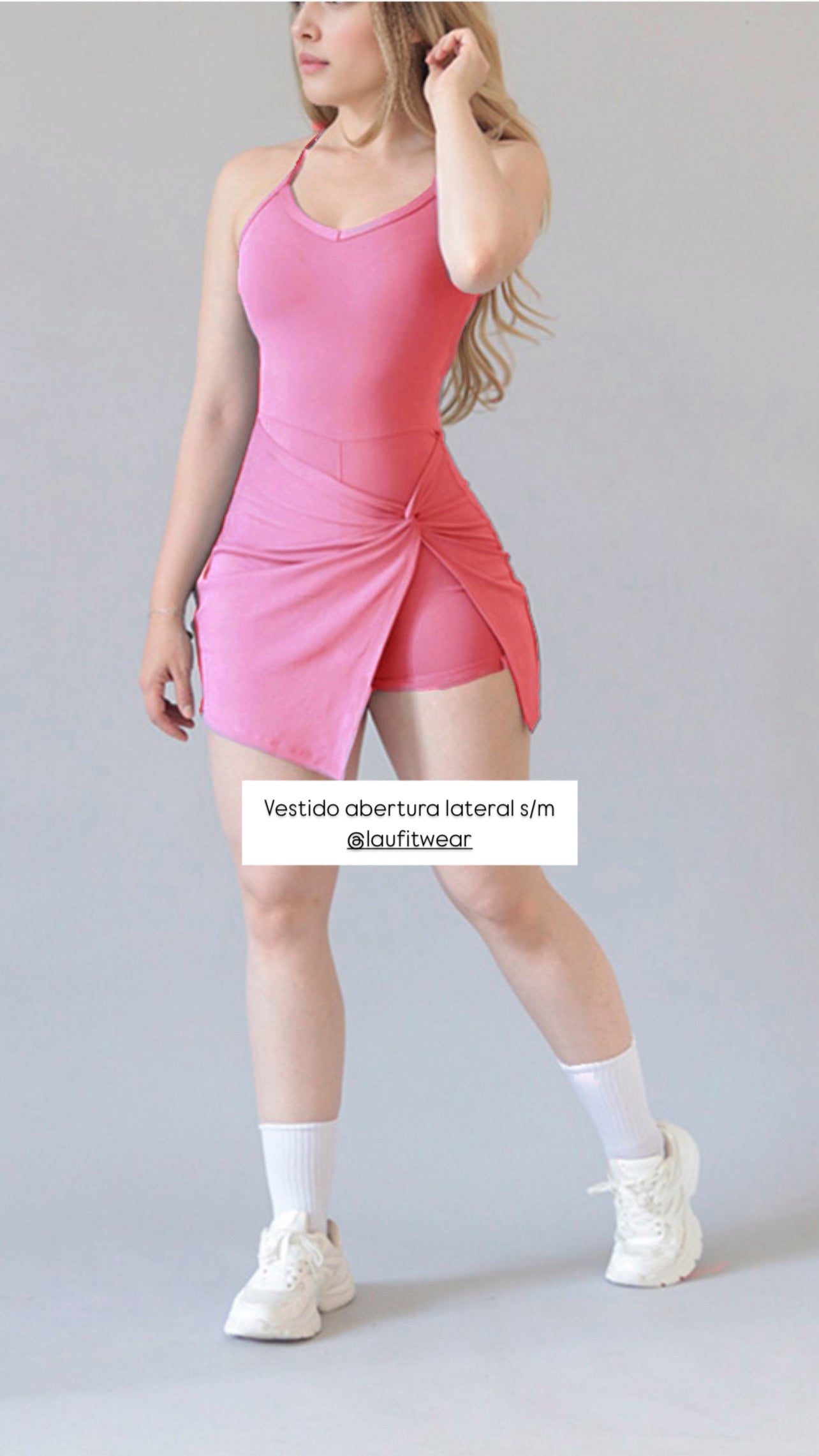 Vestido abertura lateral