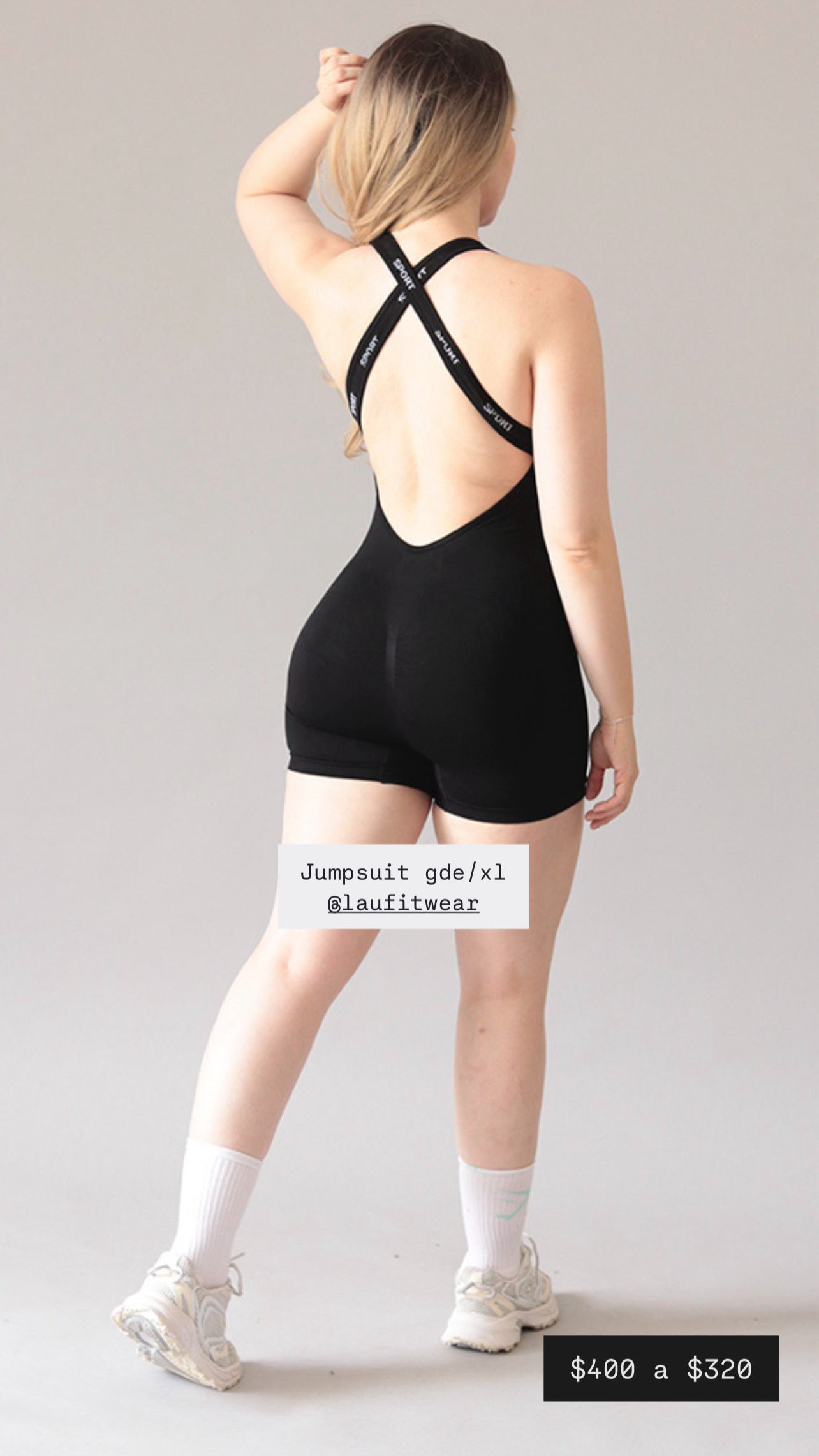 Jumpsuit con ligero push