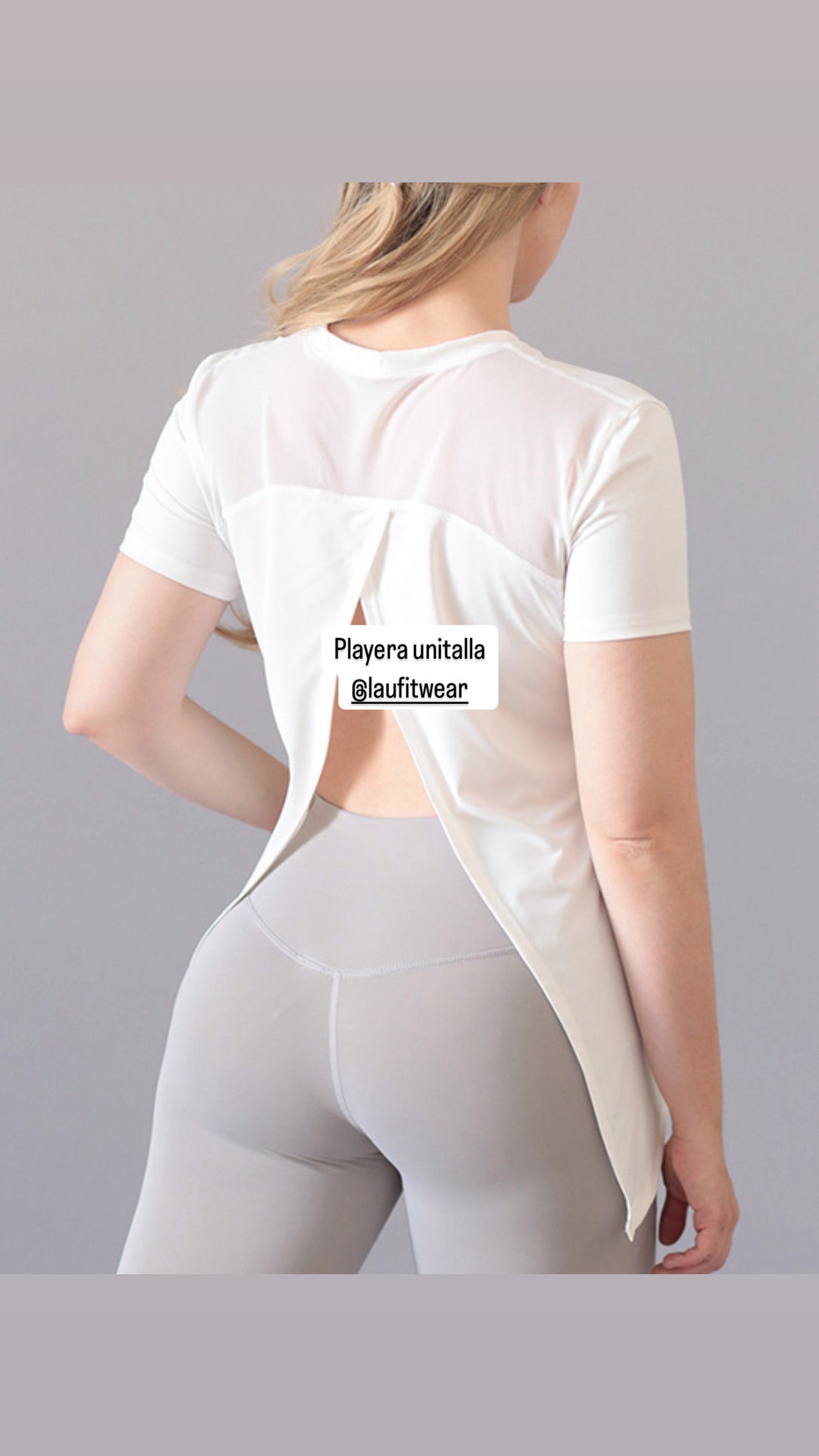 Playera espalda