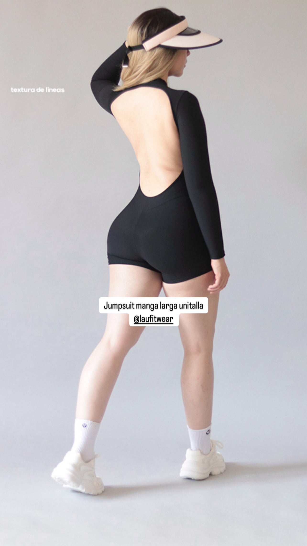 Jumpsuit manga larga